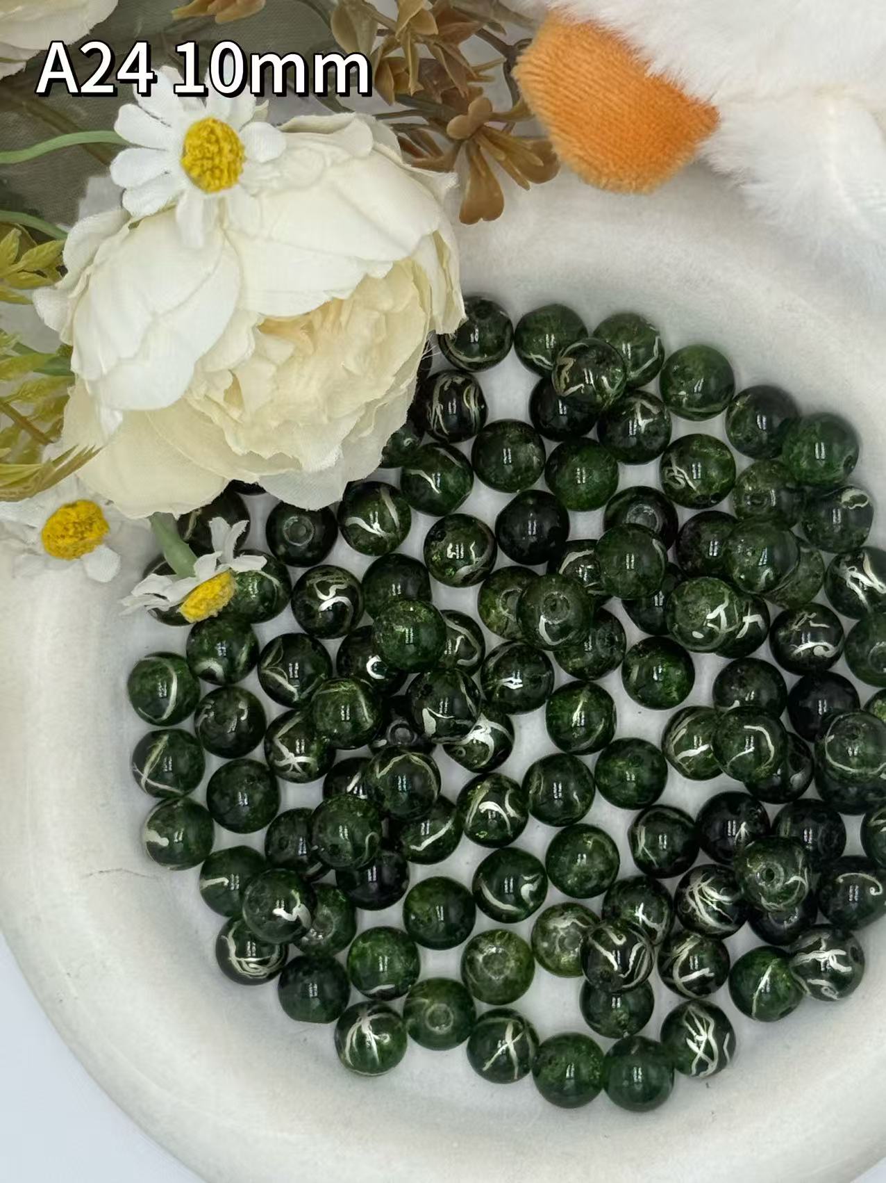 A1 to A48 -Glass beads (Plz note lettersđź’•)