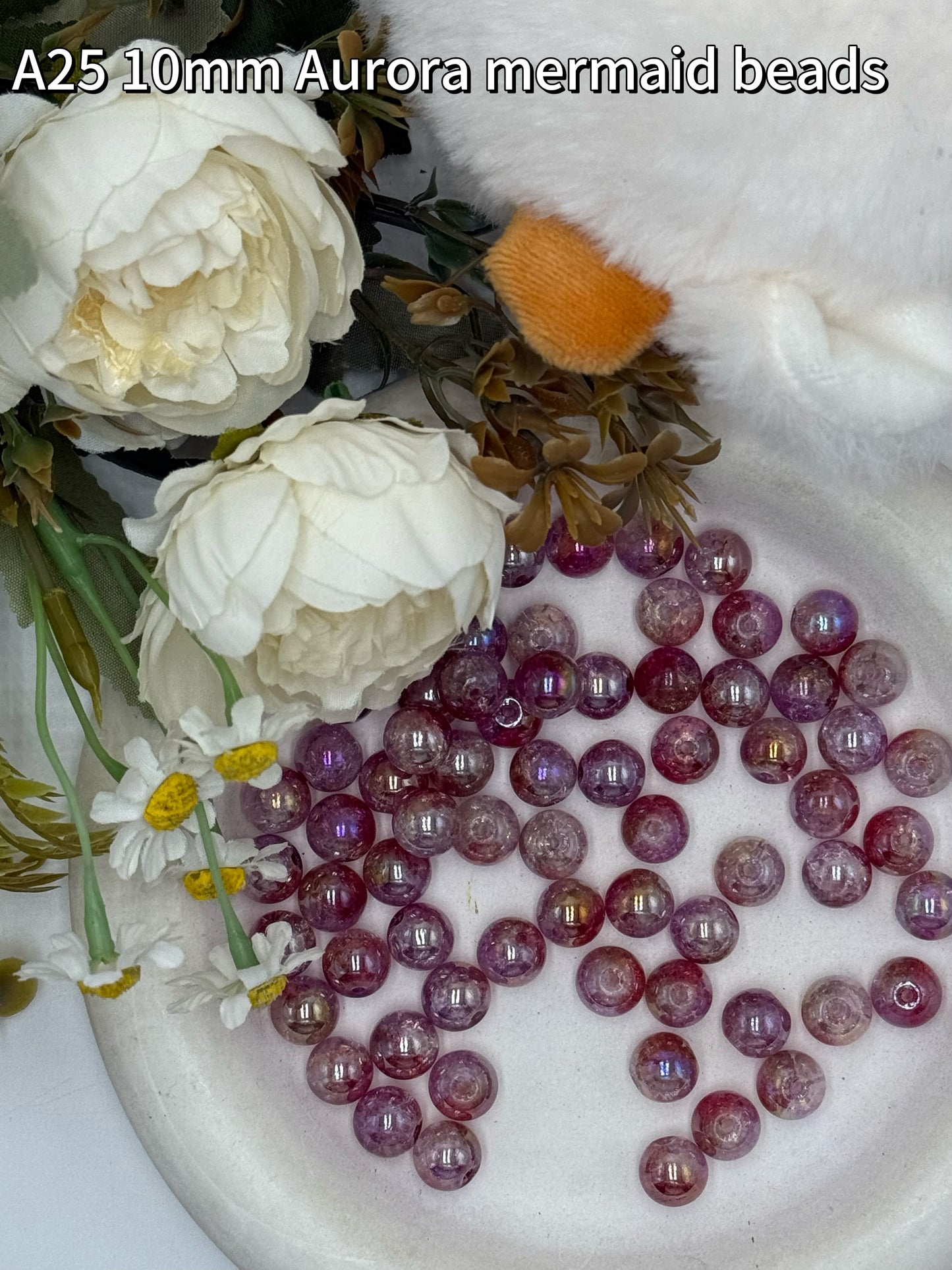 A1 to A48 -Glass beads (Plz note lettersđź’•)