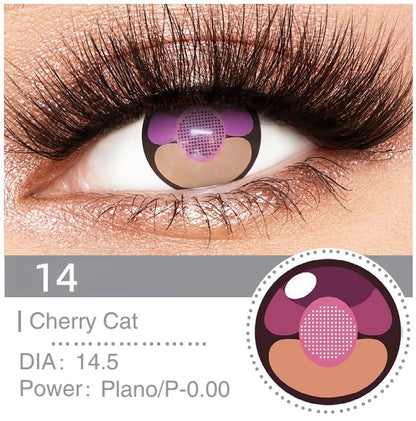 (1-60)Halloween Contact Lenses