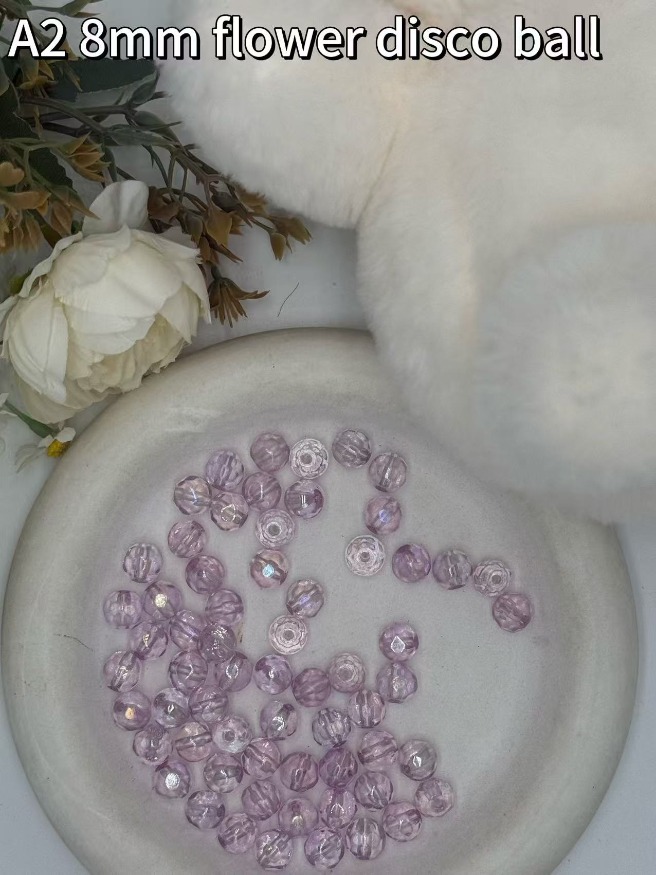 A1 to A48 -Glass beads (Plz note letters💕)