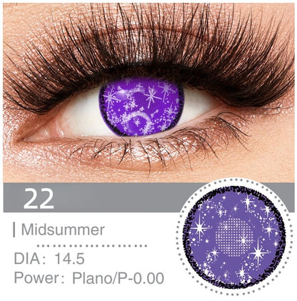 (1-60)Halloween Contact Lenses