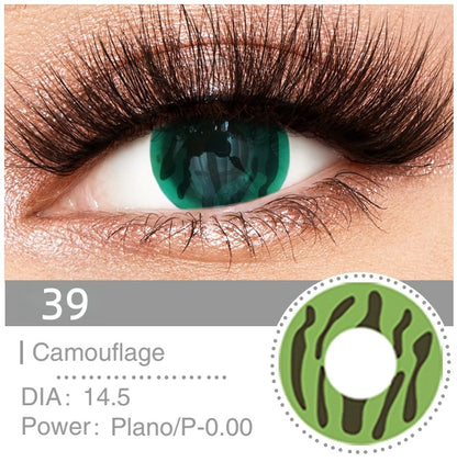 (1-60)Halloween Contact Lenses