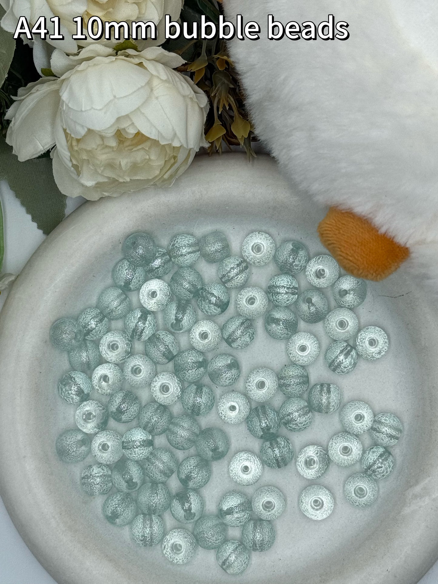 A1 to A48 -Glass beads (Plz note letters💕)