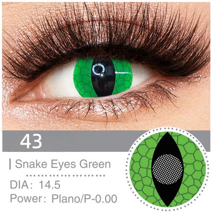 (1-60)Halloween Contact Lenses
