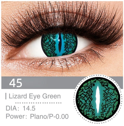 (1-60)Halloween Contact Lenses
