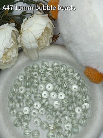 A1 to A48 -Glass beads (Plz note letters💕)