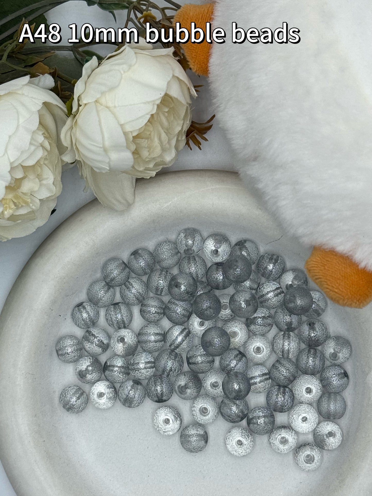 A1 to A48 -Glass beads (Plz note letters💕)